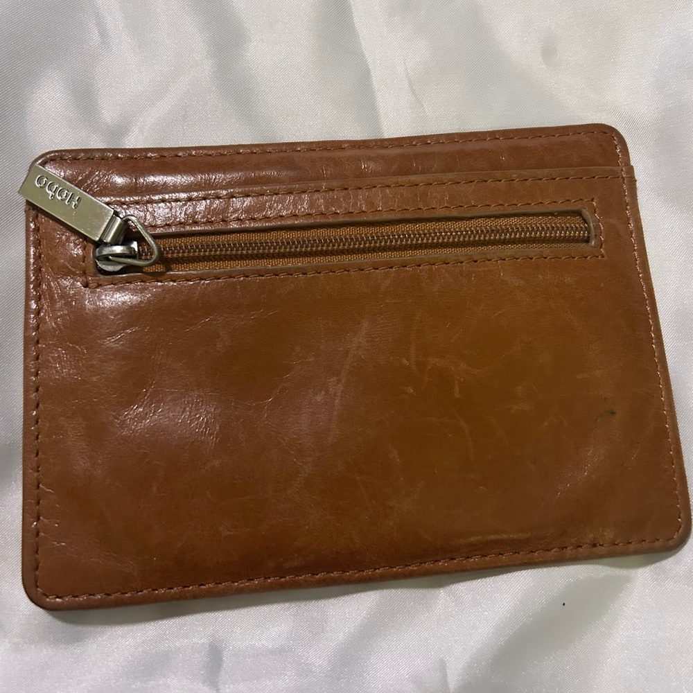 HOBO Brown Leather Wallet